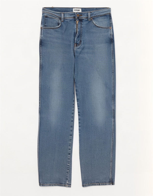 Męskie jeansy Wrangler Texas Straight W33 L32 Niebieskie, bawełniane