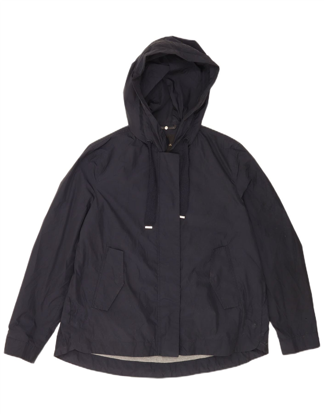 Damska kurtka bomberka Massimo Dutti z kapturem, oversize UK 14, średni granat
