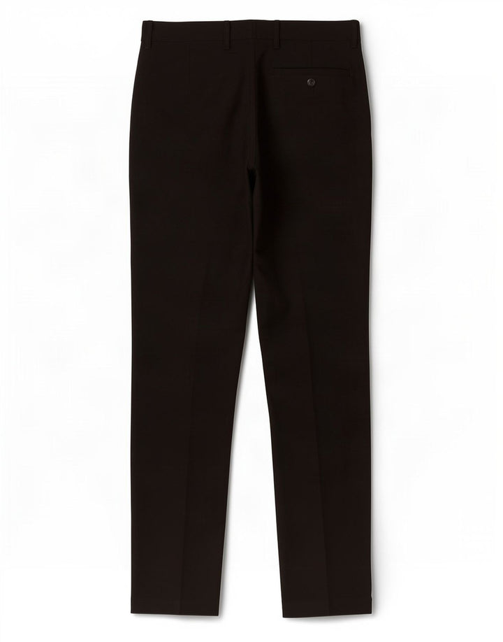 Marks & Spencer Damskie spodnie typu slim chino W32 L35 Czarny poliester