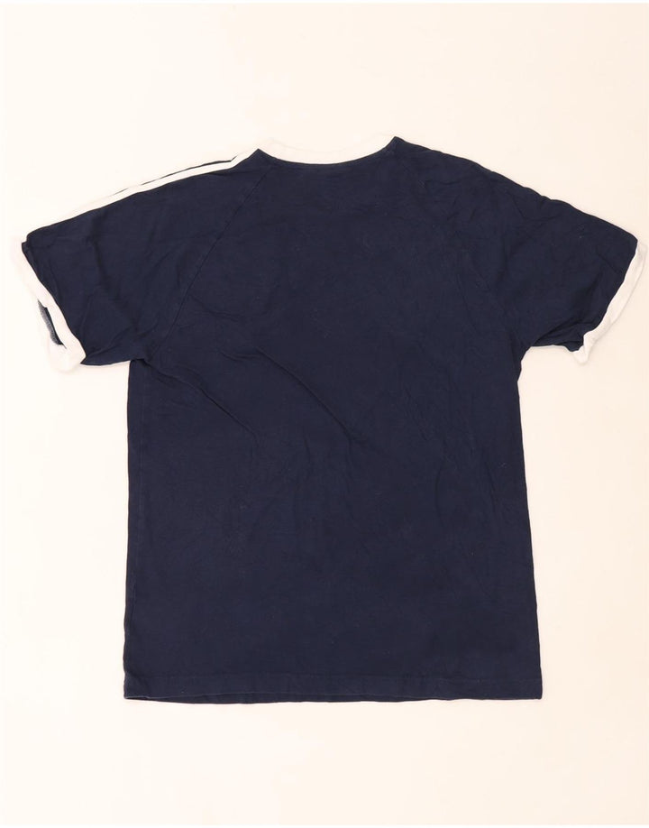 Adidas Męski T-Shirt Top Duży Granatowy Bawełniany