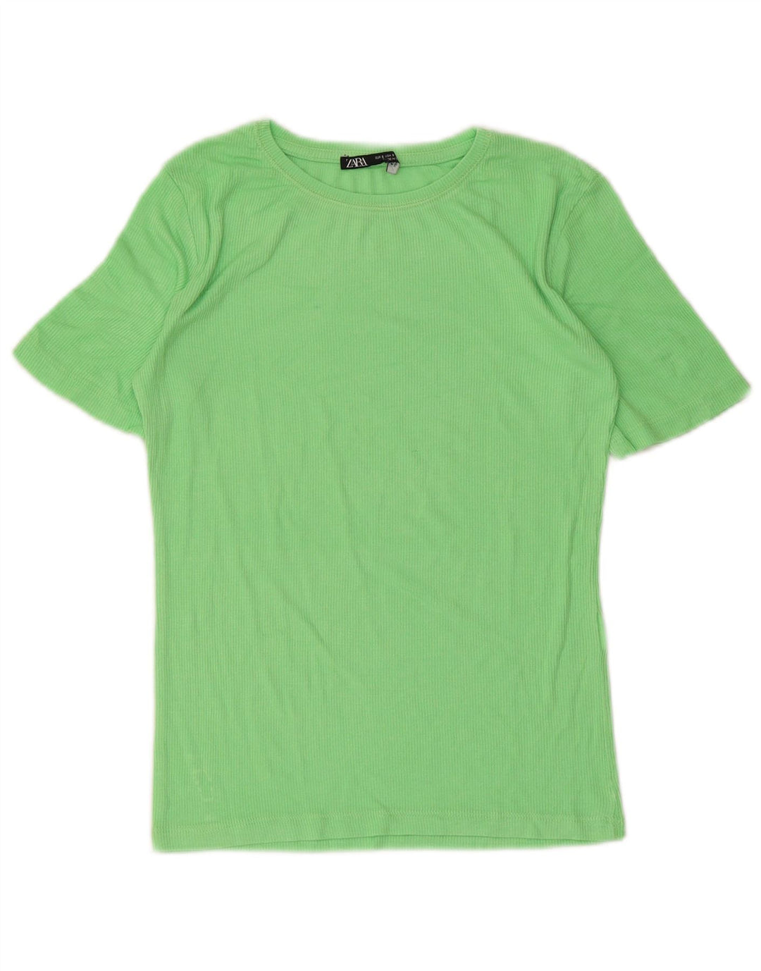T-shirt damski Zara Top UK 8 Small Green