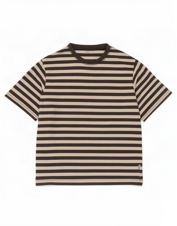 T-shirt męski Jack & Jones, duży, bawełniany w szare paski
