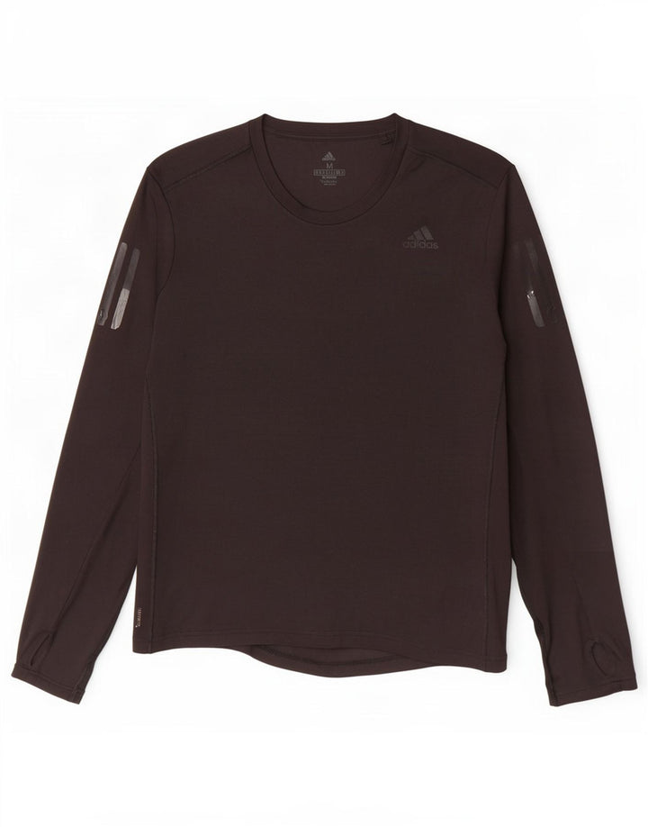 Adidas Męskie Climacool Top z długim rękawem, średni czarny