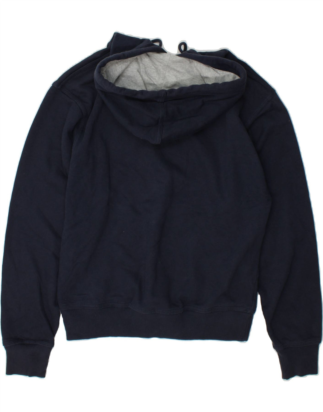 CHAMPION Mens Graphic Hoodie Jumper Small Navy Blue Vintage Champion and Second-Hand Champion from Messina Hembry 