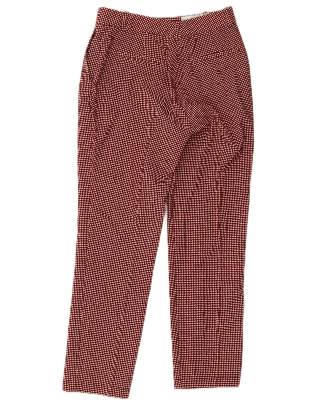 Spodnie Chino Massimo Dutti Damskie EU 38 Small W28 L28 Czerwone Pepitka