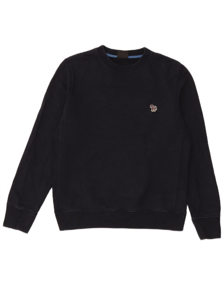 Męska bluza Paul Smith Sweter Średni granatowy, bawełniany