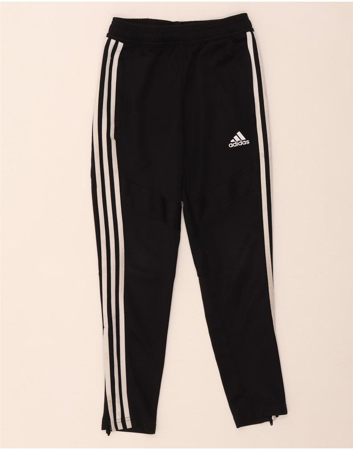 Chłopięce spodnie dresowe Adidas Aeroready 9-10 lat, czarny poliester