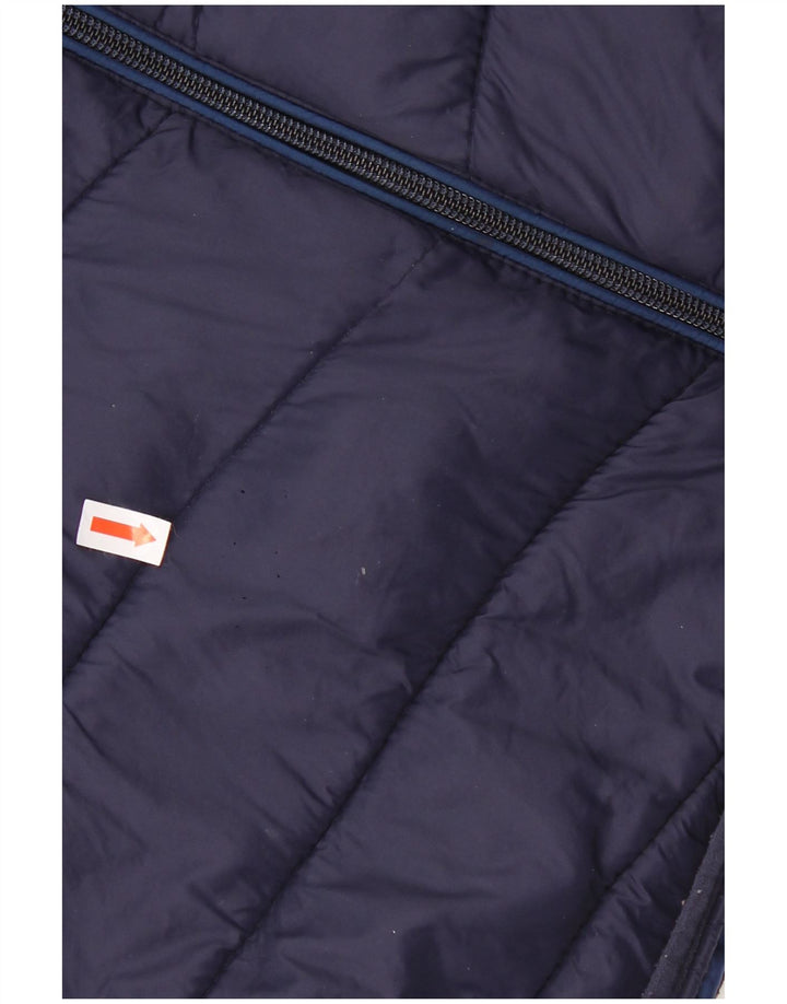 Męska ocieplana kurtka z kapturem Napapijri UK 44 2XL Granatowy poliamid