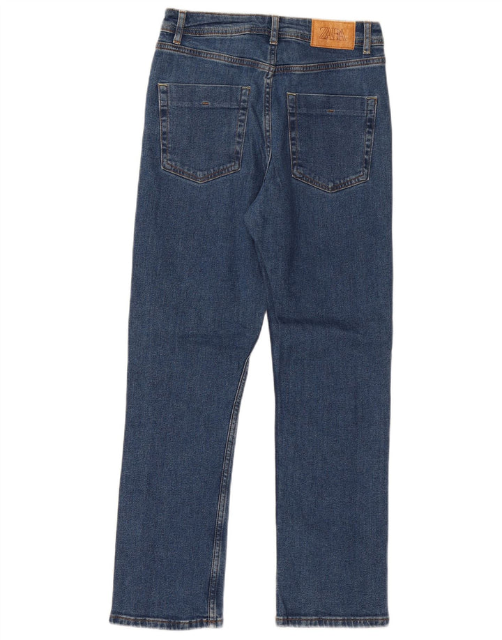 Damskie jeansy slim fit ZARA EU 38 Small W28 L27 Niebieskie