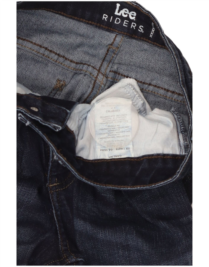 Damskie jeansy Lee Mid Rise Bootcut US 8 Medium W30 L27 Granatowa bawełna