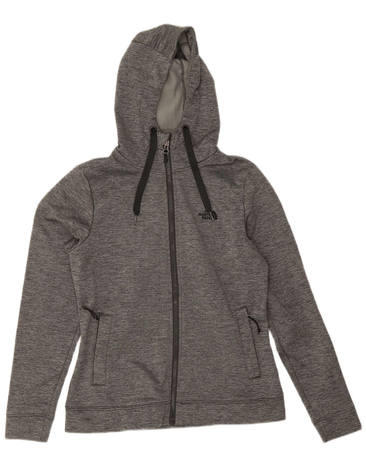 Damski sweter z kapturem The North Face, UK 12, średni szary poliester