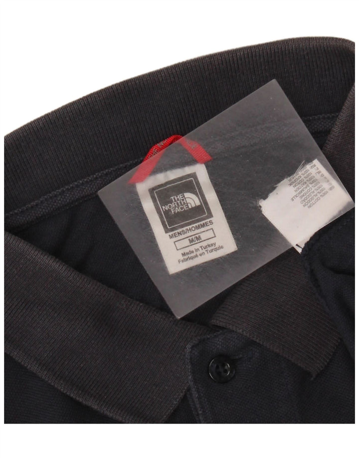 Męska koszulka polo THE NORTH FACE, średnia, granatowa, bawełniana