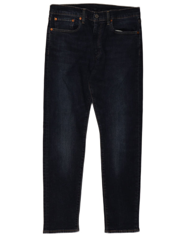 Męskie jeansy Levi's 512 Slim Tapered W32 L30 Granatowa bawełna