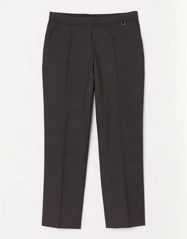 Marks & Spencer Damskie proste spodnie codzienne UK 14 duże W32 L28 szare