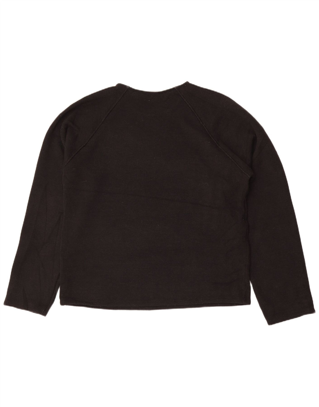 Damski sweter oversize Zara UK 16, duży, czarny poliester