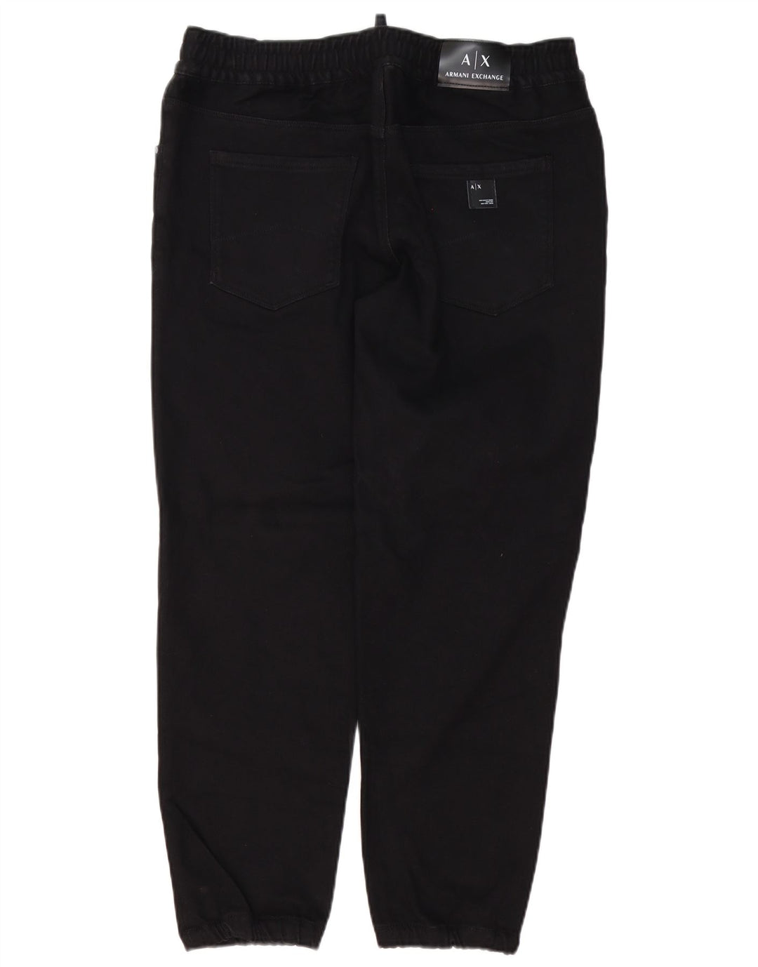 Armani Exchange Męskie joggery Slim Jeans W32 L28 Czarna bawełna