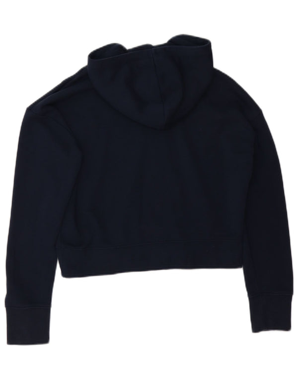 Dziewczęca bluza z kapturem NIKE Crop Standard Fit 13-14 lat XL, granatowa