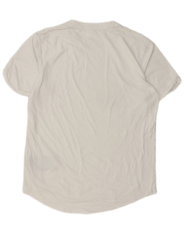Męska koszulka T-shirt Calvin Klein Jeans, średnia, biała bawełna
