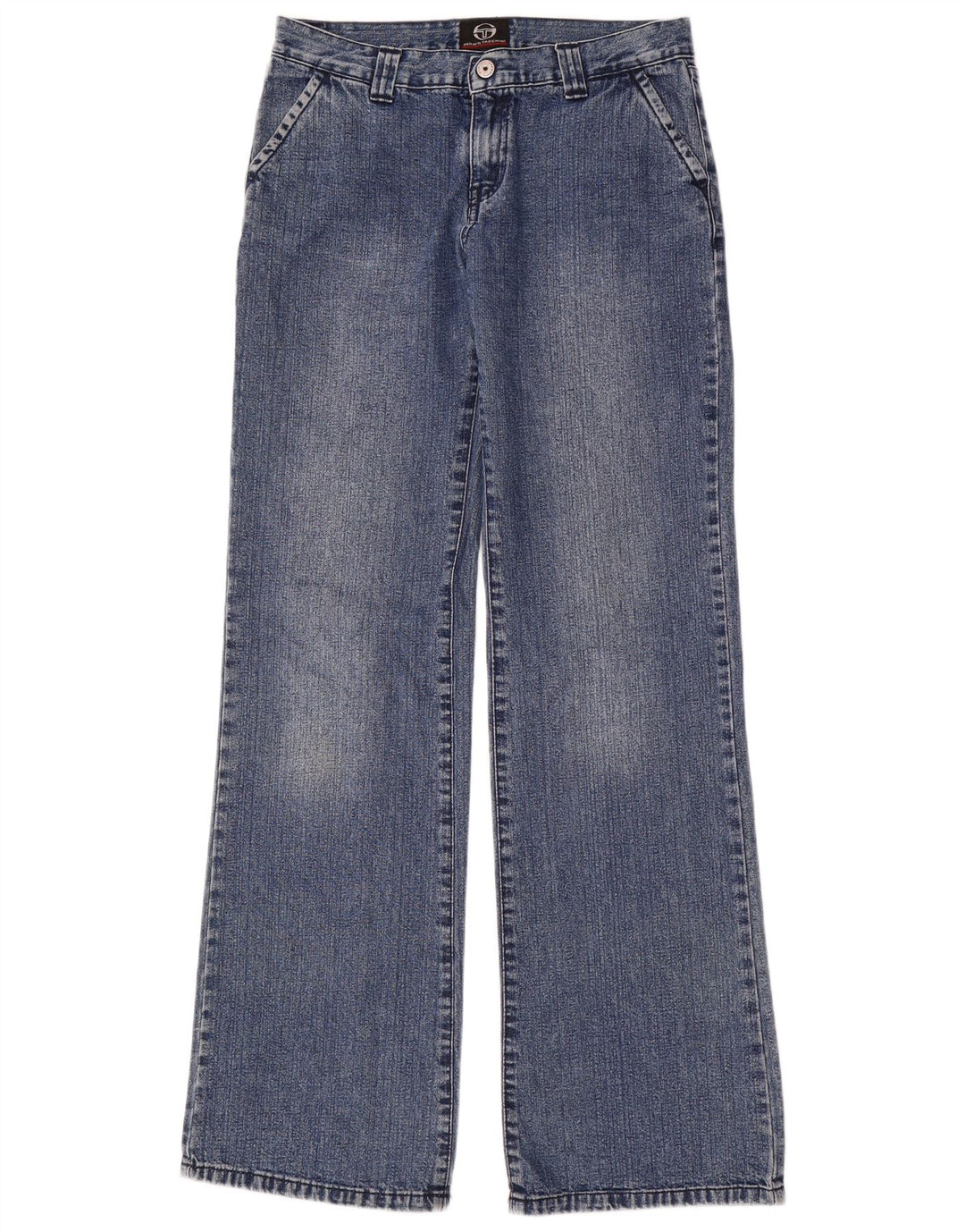 Damskie jeansy Bootcut Sergio Tacchini W29 L35 Niebieskie bawełniane