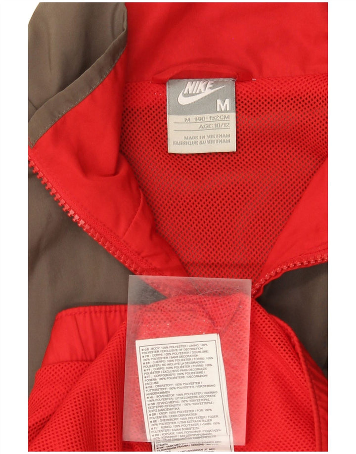 Chłopięca kurtka dresowa Nike Graphic 10-11 lat, kolor średnio czerwony