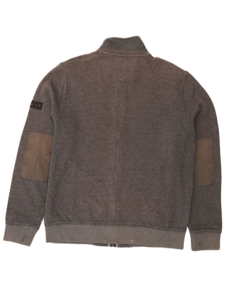 BEN SHERMAN Męska bluza dresowa, średnia szara bawełna