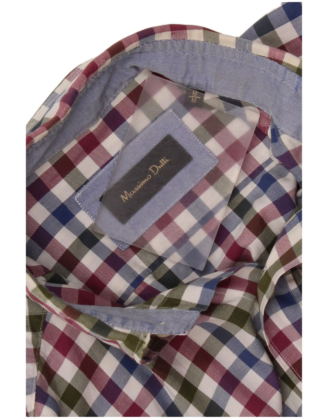 Koszula męska Massimo Dutti, średnia, wielokolorowa kratka