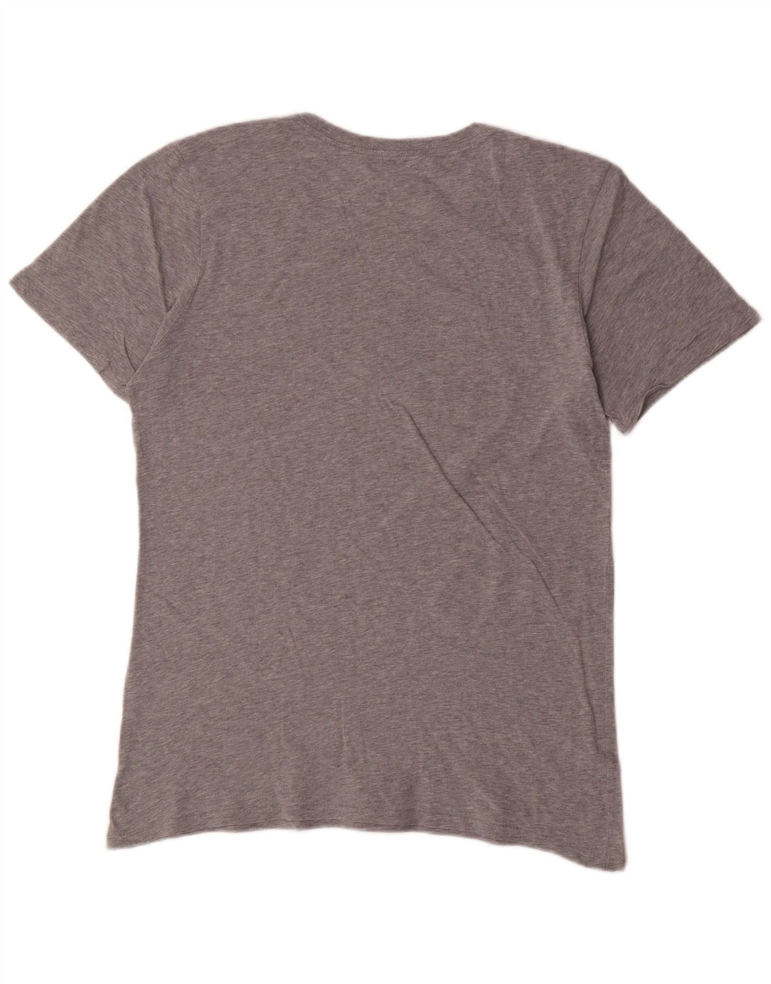 Męski T-shirt z grafiką Nike, mały, szary, bawełniany
