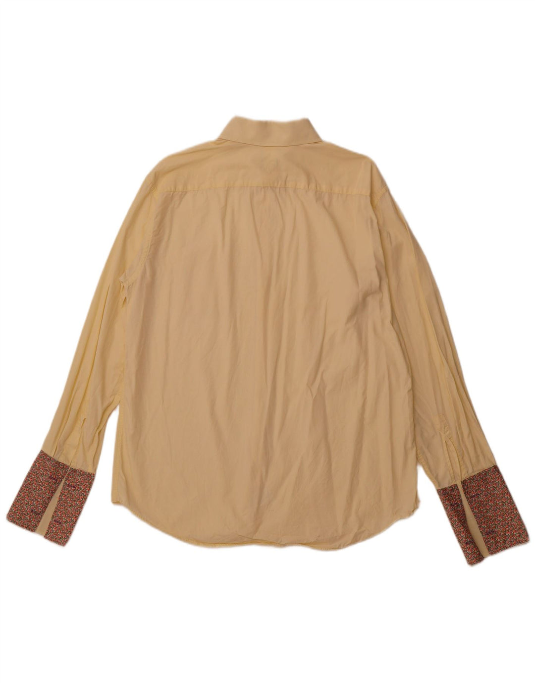 Koszula męska PAUL SMITH Rozmiar 17 1/2 44 XL Żółta, bawełniana