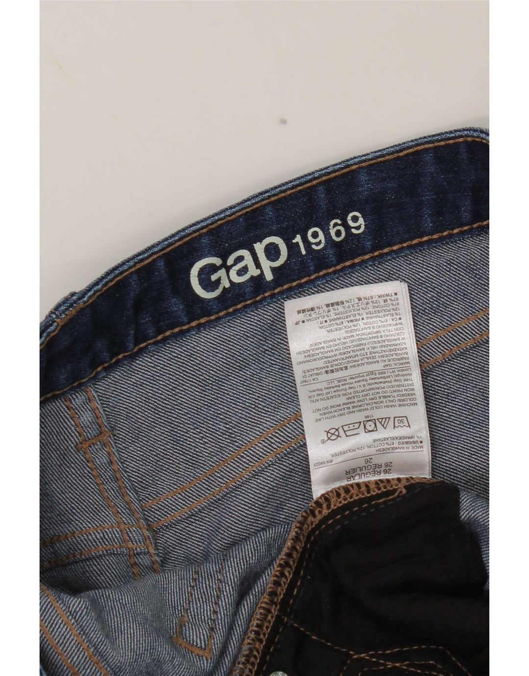 Jeansy damskie Gap Bootcut W26 L30 Niebieskie, bawełniane