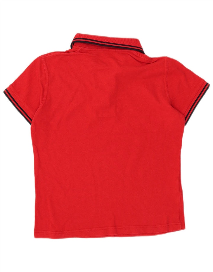 Damska koszulka polo Fred Perry, UK 8, mała, czerwona, bawełniana
