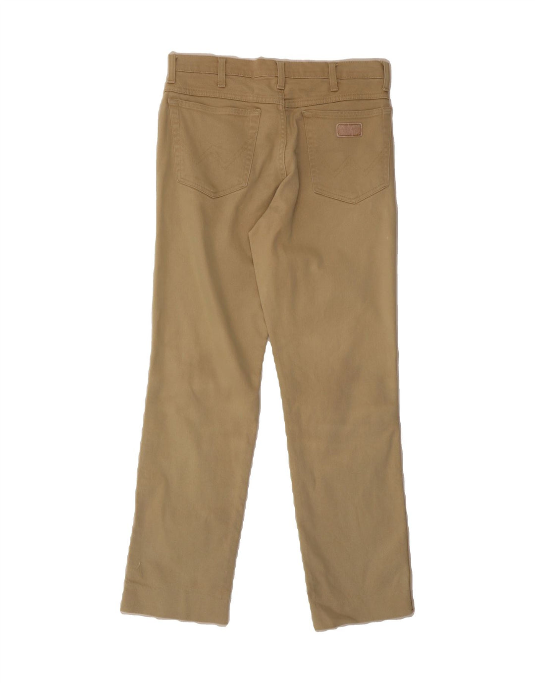 WRANGLER Mens Texas Straight Jeans W33 L30 Beige Cotton Vintage Wrangler and Second-Hand Wrangler from Messina Hembry 