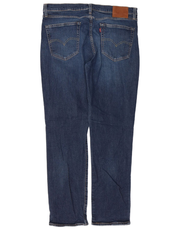 Męskie jeansy Levi's 511 Slim W36L32 Granatowa bawełna