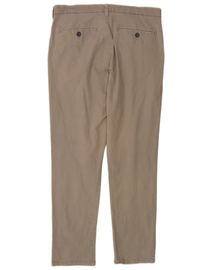 Marks & Spencer Męskie spodnie Chino W32 L29 Szare bawełniane