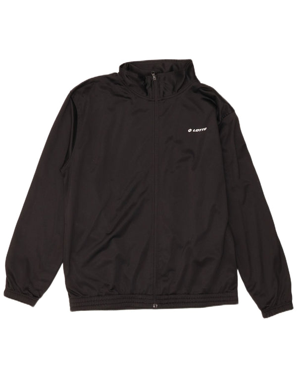 Kurtka męska dresowa Lotto XL, czarna, poliester