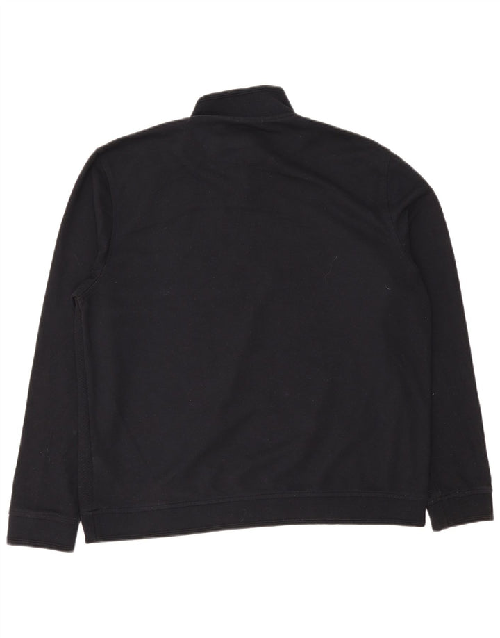 Męski sweter Ted Baker z zamkiem błyskawicznym, rozmiar 6 2XL, granatowy