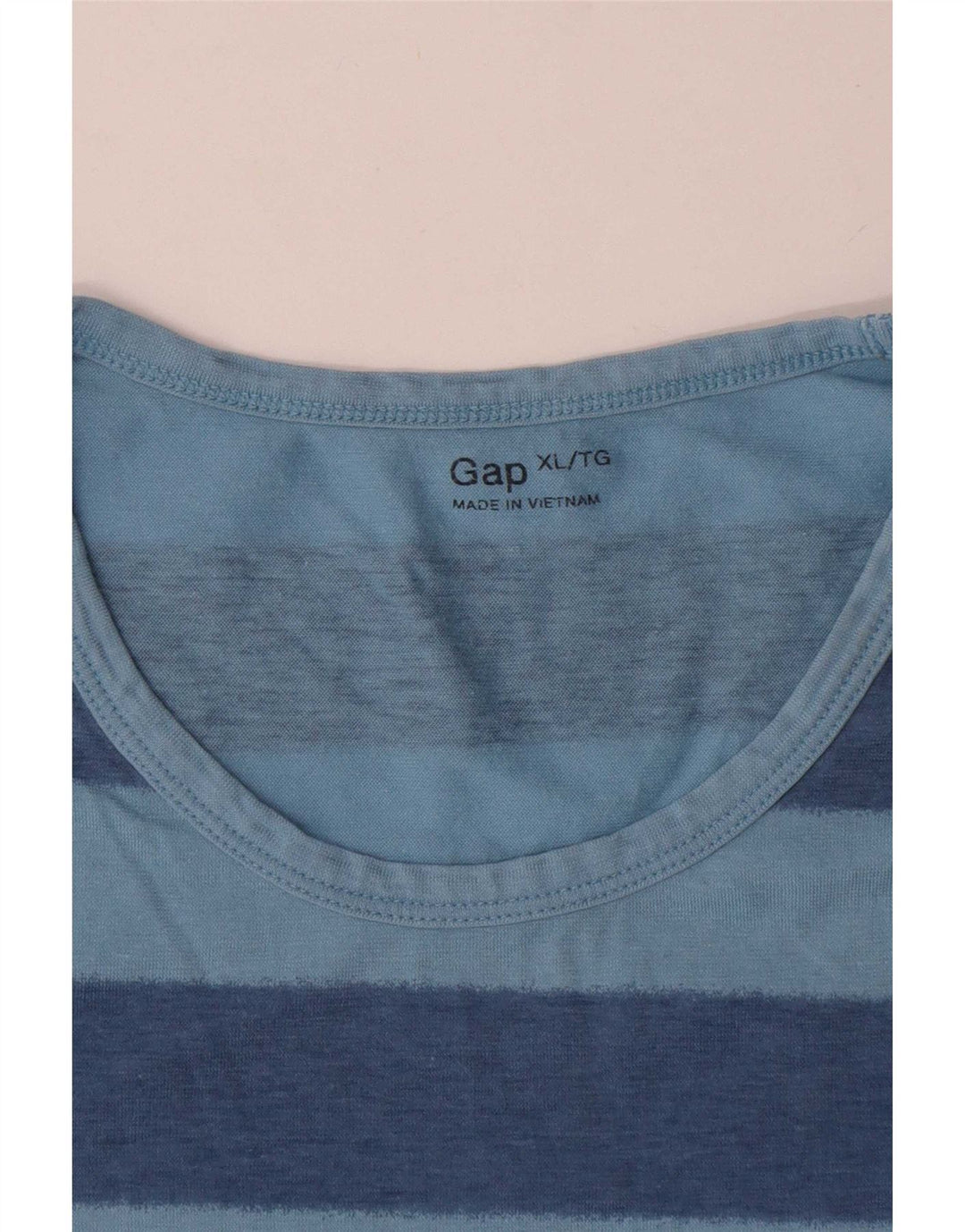 Męska koszulka t-shirt Gap XL, bawełniana w niebieskie paski