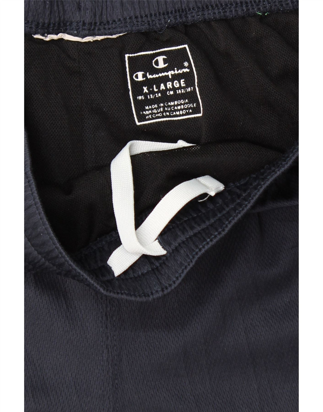 Chłopięce spodenki sportowe CHAMPION z grafiką 13-14 lat XL, granatowe