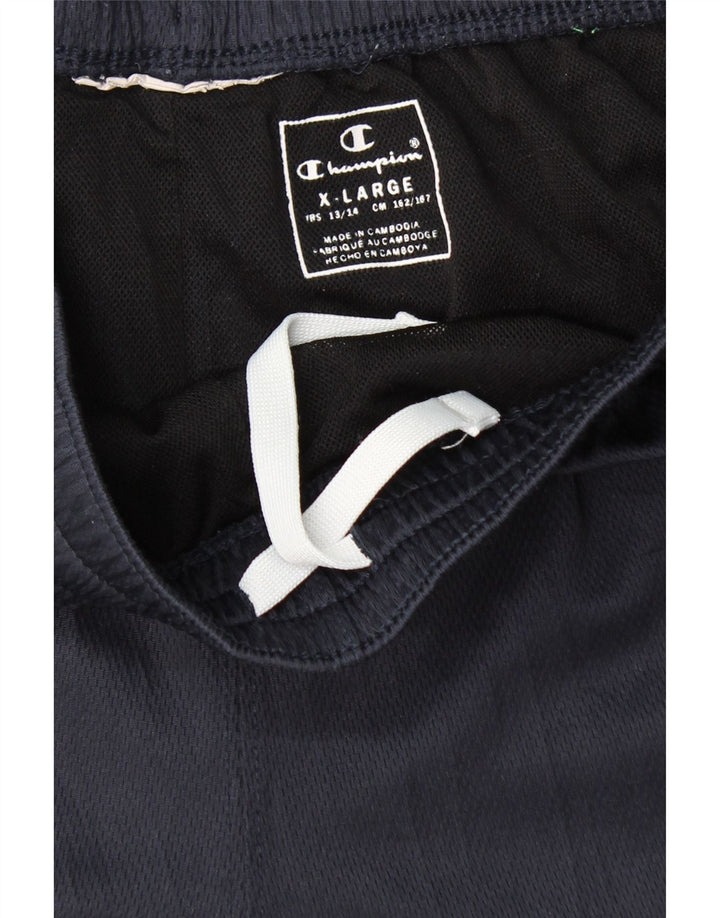 Chłopięce spodenki sportowe CHAMPION z grafiką 13-14 lat XL, granatowe