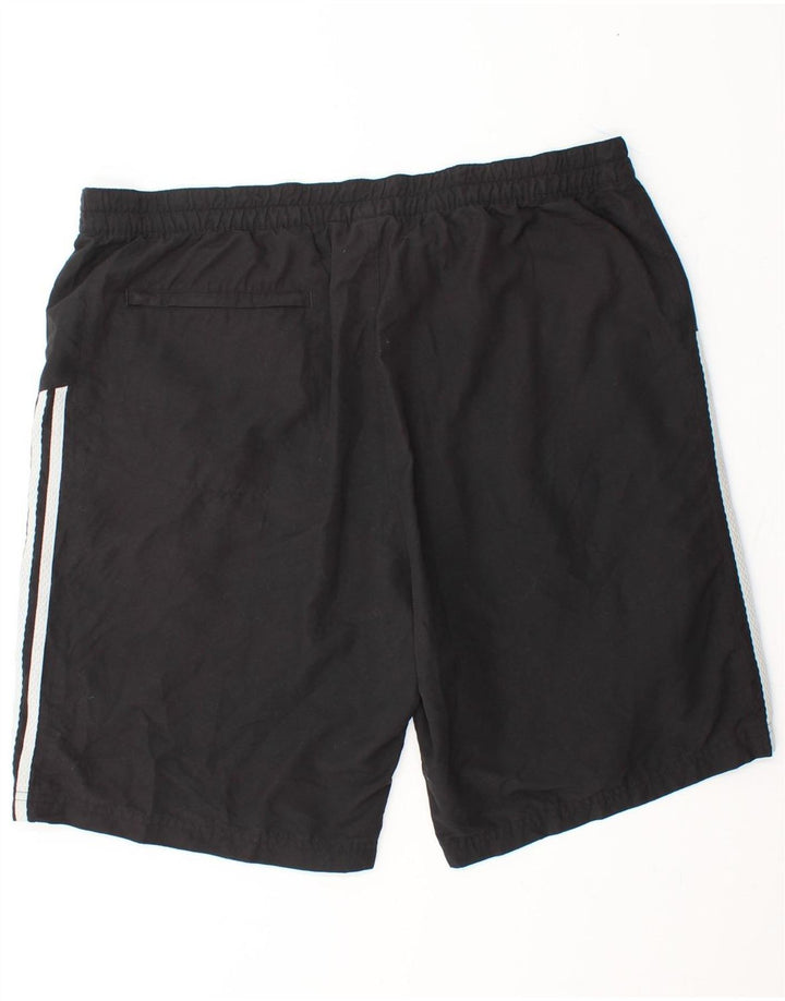 ADIDAS Womens Chino Shorts 2XL W40 Black Polyester Vintage Adidas and Second-Hand Adidas from Messina Hembry 