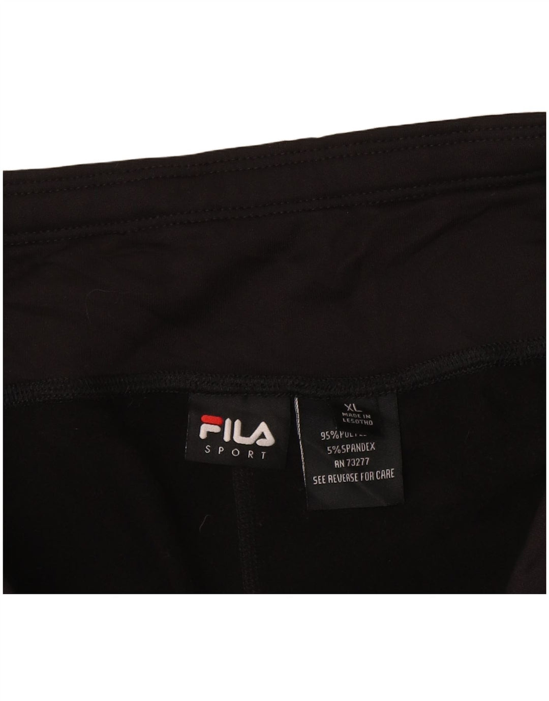 Legginsy damskie Fila UK 18 XL, czarny poliester