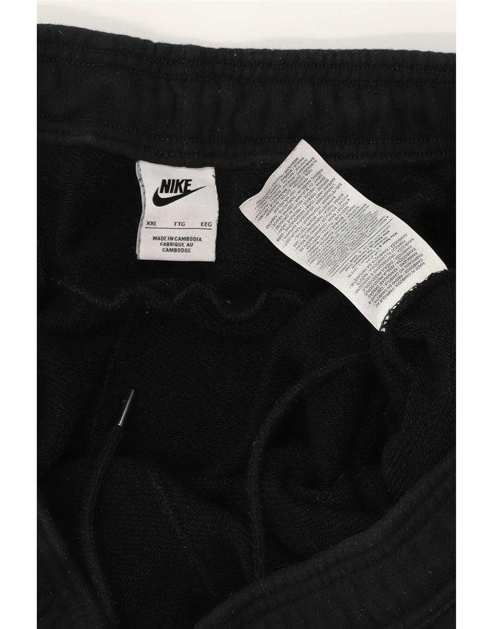 Męskie spodnie dresowe Nike Joggers 2XL Czarna bawełna