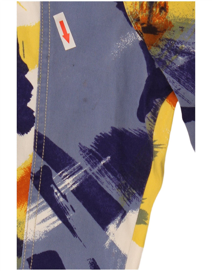 Damskie bermudy Jeckerson W33 Średnio wielobarwna bawełna typu Tie Dye