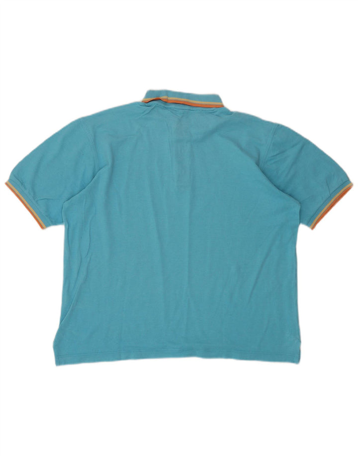Męska koszulka polo Paul & Shark w kolorze średnioniebieskim