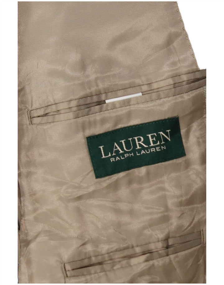 Męska marynarka zapinana na 2 guziki Ralph Lauren UK 46 2XL Szary poliester