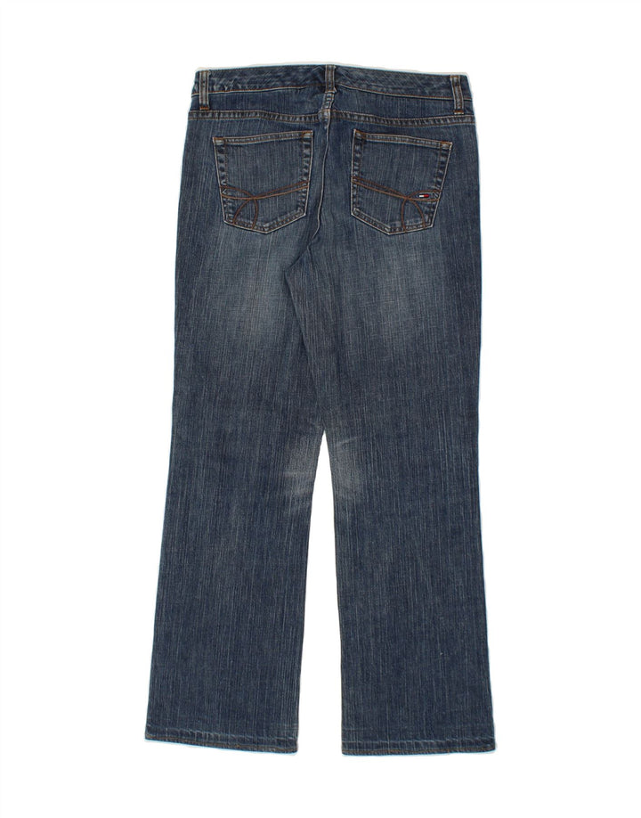 TOMMY HILFIGER Womens Straight Jeans US 8 Medium W32 L30 Blue Cotton Vintage Tommy Hilfiger and Second-Hand Tommy Hilfiger from Messina Hembry 