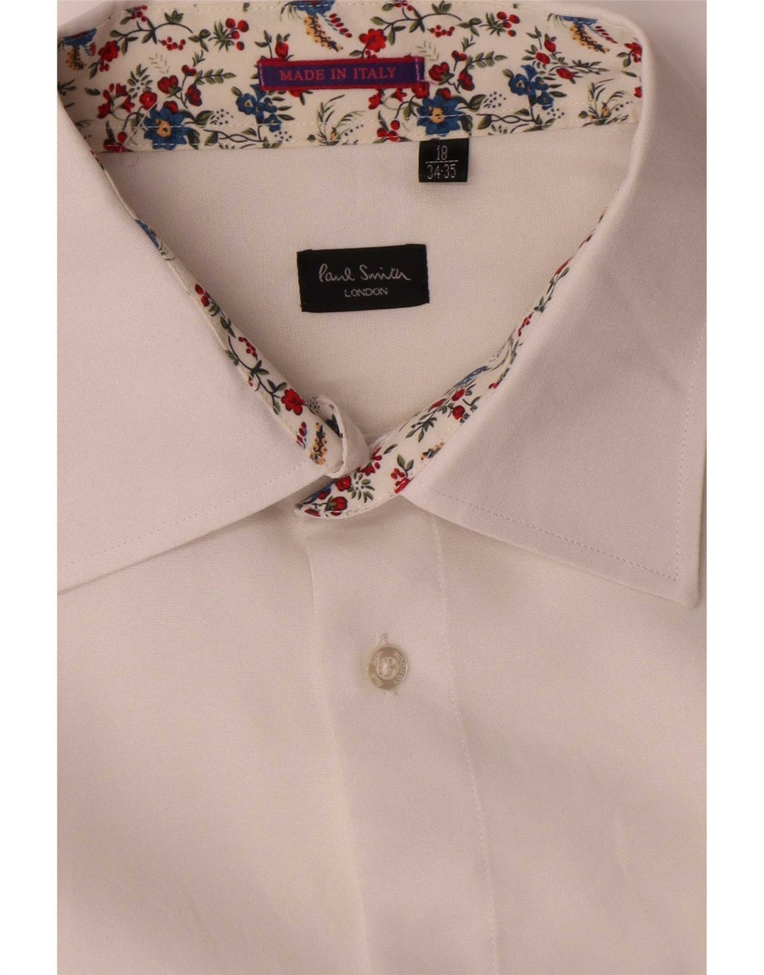 Koszula męska Paul Smith rozmiar 18 2XL biała