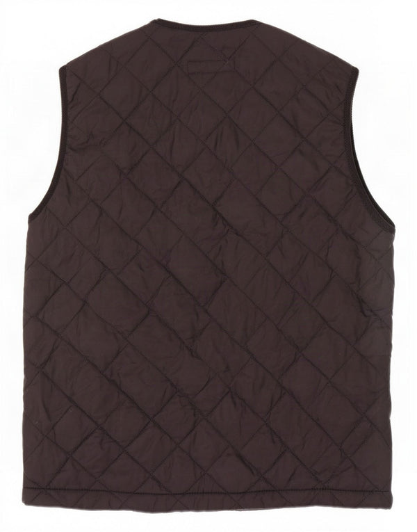 Męska pikowana kamizelka Crown UK 42 XL, czarna, poliamid