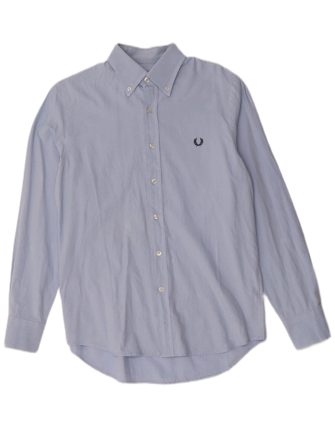 Koszula męska FRED PERRY Slim Fit, bawełniana, w kolorze średnioniebieskim