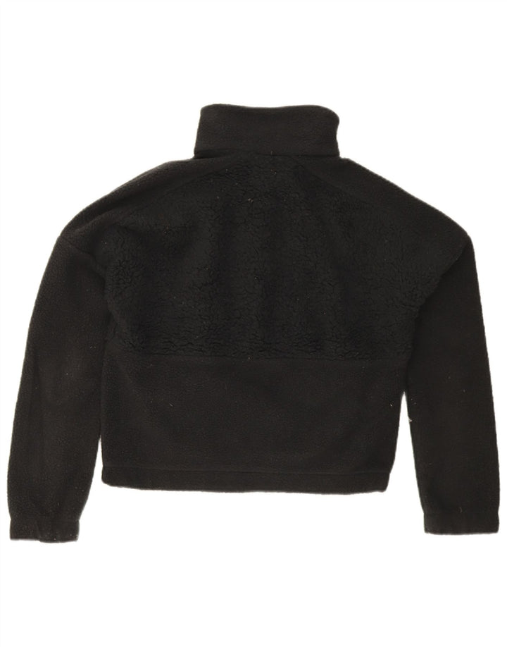 Damski sweter oversize z zamkiem błyskawicznym i polarem Columbia UK 6 XS, czarny poliester