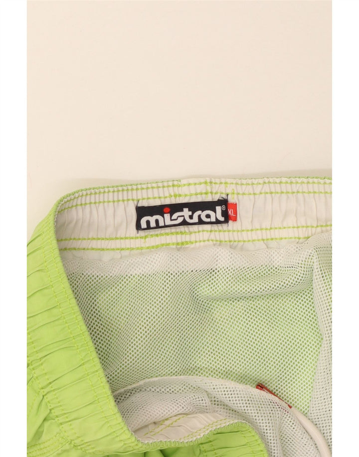 Męskie spodenki kąpielowe Mistral Graphic XL zielone